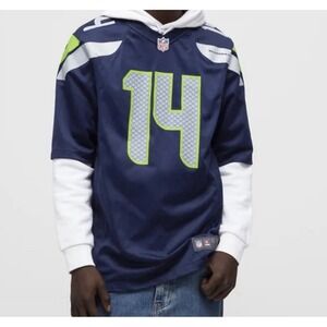 Nike Seattle Seahawks DK Metcalf #14 NFL On Field Game Home Jersey Men's L NWT